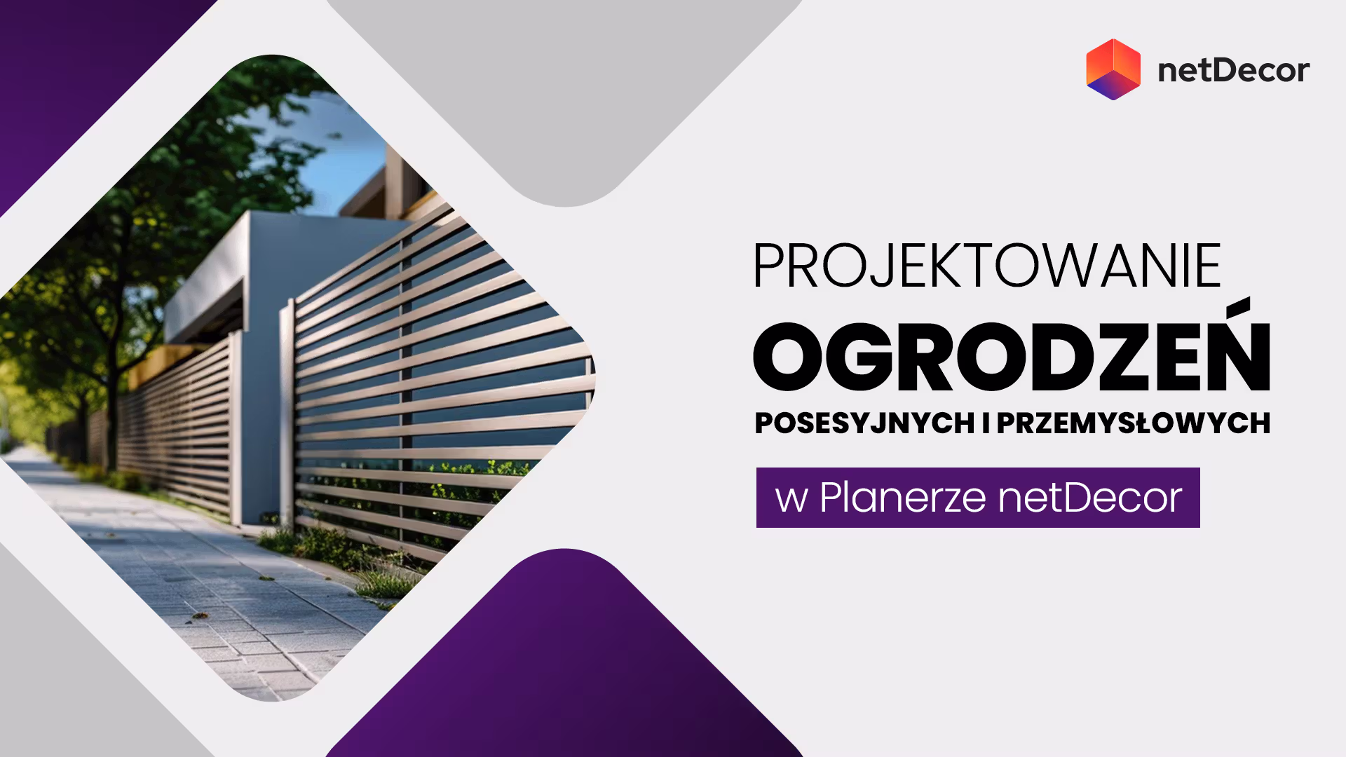Ogrodzenia posesyjne i przemysłowe
